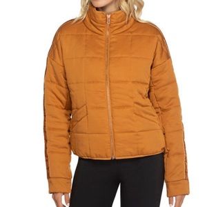 Avec Les Filles Quilted Active-Set Flight Jacket